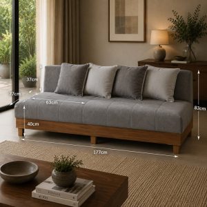 مبل ال 3 نفره دکورابو مدل الیکا کد 230